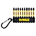 DeWalt Set de puntas Flextorq con mosquetón 