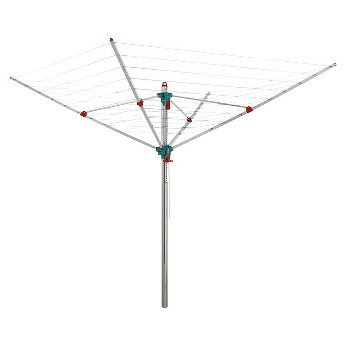 Blome Wäschespinne Easy (Belastbarkeit: 4 Waschmaschinenfüllungen, Länge Wäscheleine: 50 m, Durchmesser offen: 2,64 m)