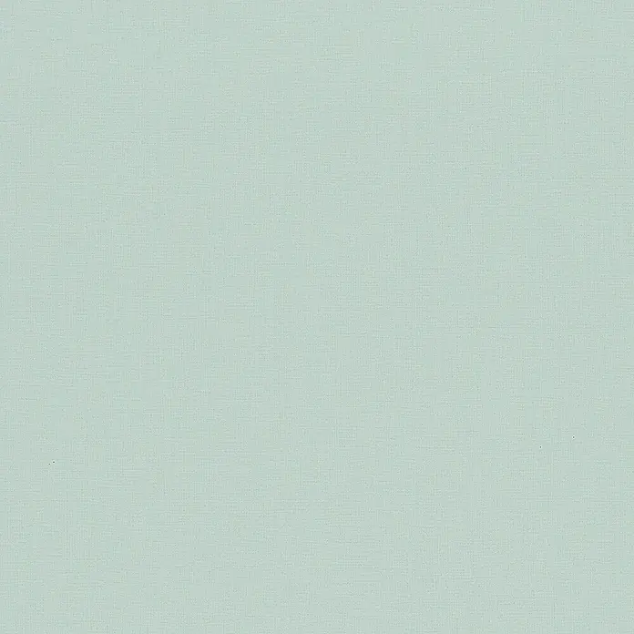 Glööckler Pompöös Provence Vliestapete - Mintgrün, Uni, 10,05 x 0,53 m - Hellblauer Stoff mit feiner Webstruktur, ideal für vielfältige Nähprojekte und Bastelarbeiten, bietet eine ruhige und elegante Basis für kreative Ideen.