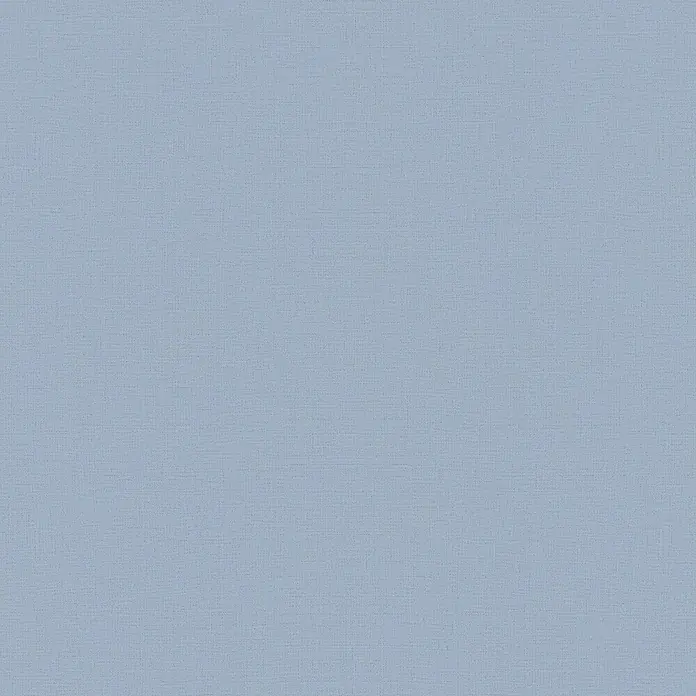 Glööckler Pompöös Provence Vliestapete - Blau, Uni, 10,05 x 0,53 m - Feiner blauer Stoff mit subtiler Textur, ideal für Hintergründe und Designprojekte.