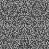 Glööckler Pompöös Provence Vliestapete (Anthrazit/Schwarz, Ornament, 10,05 x 0,53 m) | BAUHAUS