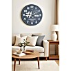 Reloj de pared redondo Elisabeth street (Multicolor, Diámetro: 55 cm)
