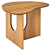 Home Deco Factory Calypso Mesa auxiliar (L x An x Al: 48 x 60 x 42 cm, MDF, Relieves curvos) | BAUHAUS