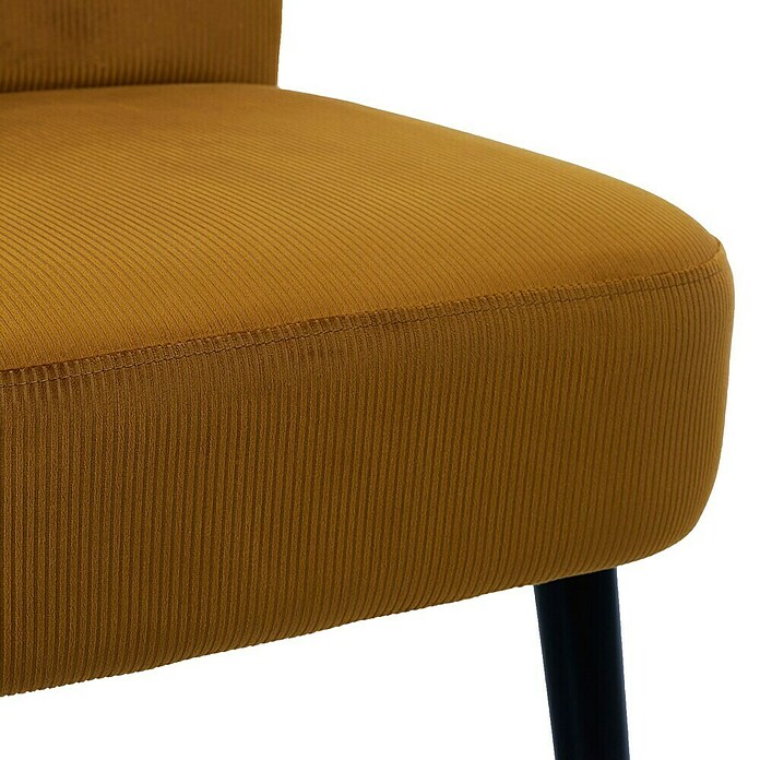 Home Deco Factory Giulia Silla (L x An x Al: 55 x 68 x 76 cm, Mostaza) | BAUHAUS