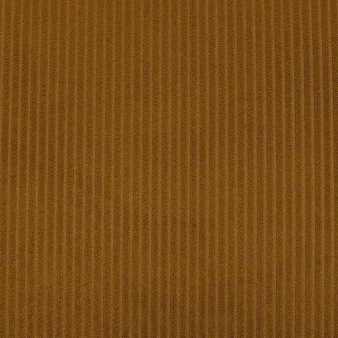 Home Deco Factory Giulia Silla - L x An x Al: 55 x 68 x 76 cm, Mostaza - Primer plano de tela de pana beige con canales verticales, ideal para textiles y confección.