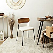 Home Deco Factory Silla Loki (Marrón/Blanco/Negro, 4 ud.) | BAUHAUS