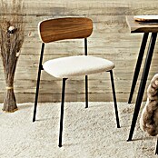 Home Deco Factory Silla Loki (Marrón/Blanco/Negro, 4 ud.) | BAUHAUS