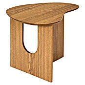 Home Deco Factory Calypso Mesa auxiliar (L x An x Al: 48 x 60 x 42 cm, MDF, Relieves curvos) | BAUHAUS