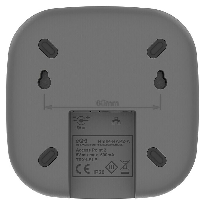 Homematic IP Centro de control Access Point 2 (L x An x Al: 10,4 x 10,4 x 4 cm) | BAUHAUS