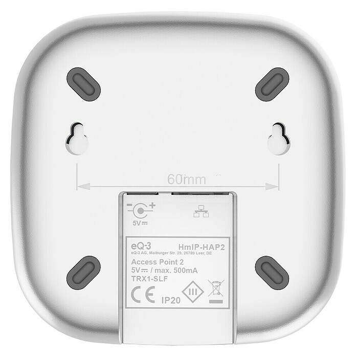 Homematic IP Centro de control Access Point 2 (L x An x Al: 10,4 x 10,4 x 4 cm) | BAUHAUS