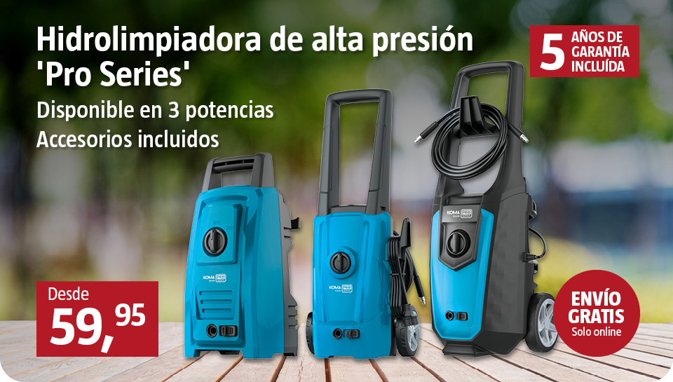 Hidrolimpiadora de alta presión