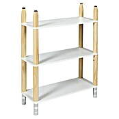 Home Deco Kids Estantería Lápiz (L x An x Al: 24 x 70 x 77 cm, Blanco/Beige, Específico para: Niños de 3 a 5 años) | BAUHAUS
