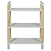 Home Deco Kids Estantería Lápiz (L x An x Al: 24 x 70 x 77 cm, Blanco/Beige, Específico para: Niños de 3 a 5 años) | BAUHAUS