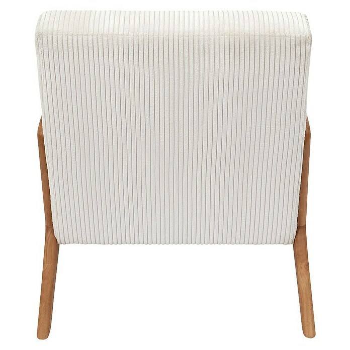 Home Deco Factory Sillón Scott (L x An x Al: 83,5 x 64,5 x 75 cm, Beige, Textil canalé) | BAUHAUS
