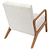 Home Deco Factory Sillón Scott (L x An x Al: 83,5 x 64,5 x 75 cm, Beige, Textil canalé) | BAUHAUS