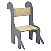 Home Deco Kids Silla Dino (Gris/Madera, Específico para: Niños pequeños) | BAUHAUS