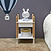 Home Deco Kids Mesita de noche Lápiz (L x An x Al: 30 x 34 x 51,5 cm, Blanco/Beige, Específico para: Niños de 3 a 5 años) | BAUHAUS