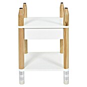 Home Deco Kids Mesita de noche Lápiz (L x An x Al: 30 x 34 x 51,5 cm, Blanco/Beige, Específico para: Niños de 3 a 5 años) | BAUHAUS