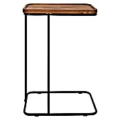Home Deco Factory Mesa auxiliar Acacia (L x An: 30 x 40 cm, Marrón/Negro) | BAUHAUS