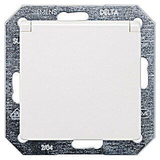 Siemens Schutzkontaktsteckdose Delta (Titanweiß, 250 V, 10 A)