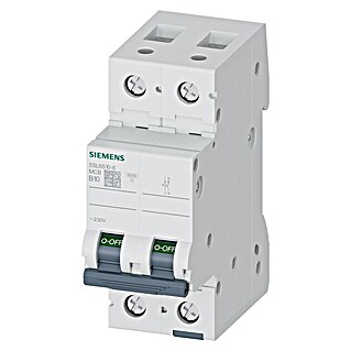 Siemens Leitungsschutzschalter (10 A, Mit Nullleiter)