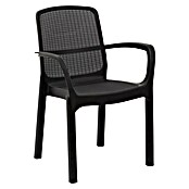 Gartensessel Sirolo (Schwarz, Kunststoff, L x B x H: 58 x 56,5 x 84 cm) | BAUHAUS