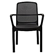 Gartensessel Sirolo (Schwarz, Kunststoff, L x B x H: 58 x 56,5 x 84 cm) | BAUHAUS
