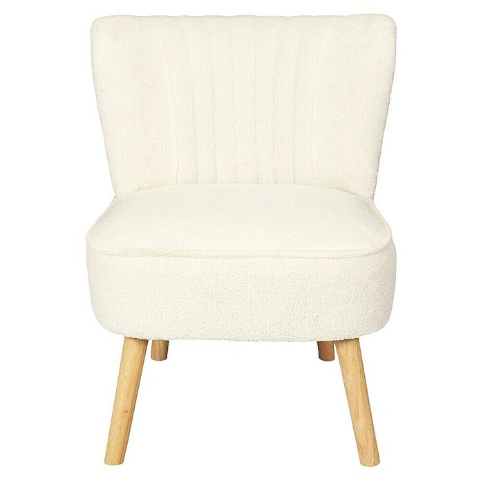 Home Deco Factory Sillón Erika (L x An x Al: 59 x 70 x 72 cm, Blanco) | BAUHAUS