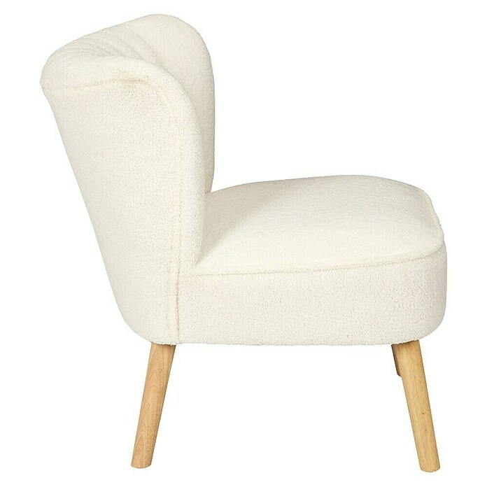 Home Deco Factory Sillón Erika (L x An x Al: 59 x 70 x 72 cm, Blanco) | BAUHAUS
