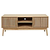 Home Deco Factory Klaus Conjunto mueble de salón (3 pzs., Marrón, Diseño acanalado) | BAUHAUS