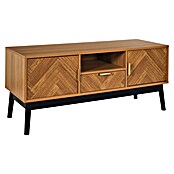 Home Deco Factory Felix Mueble para TV (L x An x Al: 40 x 110 x 48 cm, MDF, Acabado en espiga) | BAUHAUS