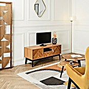 Home Deco Factory Felix Mueble para TV (L x An x Al: 40 x 110 x 48 cm, MDF, Acabado en espiga) | BAUHAUS