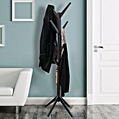 Home Deco Factory Perchero de pie (Altura: 177,5 cm, Número de ganchos: 8 ud., Negro) | BAUHAUS