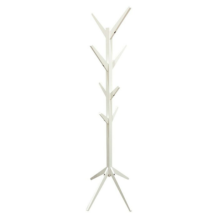 Home Deco Factory Perchero de pie (Altura: 177,5 cm, Número de ganchos: 8 ud., Blanco) | BAUHAUS