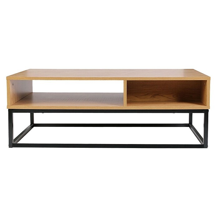 Home Deco Factory Abbot Conjunto mueble de salón (3 pzs., Marrón/Negro) | BAUHAUS
