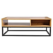 Home Deco Factory Abbot Conjunto mueble de salón (3 pzs., Marrón/Negro) | BAUHAUS