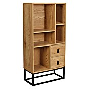 Home Deco Factory Abbot Conjunto mueble de salón (3 pzs., Marrón/Negro) | BAUHAUS