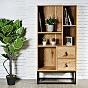 Home Deco Factory Abbot Conjunto mueble de salón (3 pzs., Marrón/Negro) | BAUHAUS