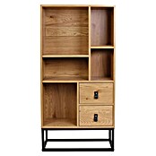 Home Deco Factory Abbot Conjunto mueble de salón (3 pzs., Marrón/Negro) | BAUHAUS