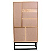 Home Deco Factory Abbot Conjunto mueble de salón (3 pzs., Marrón/Negro) | BAUHAUS