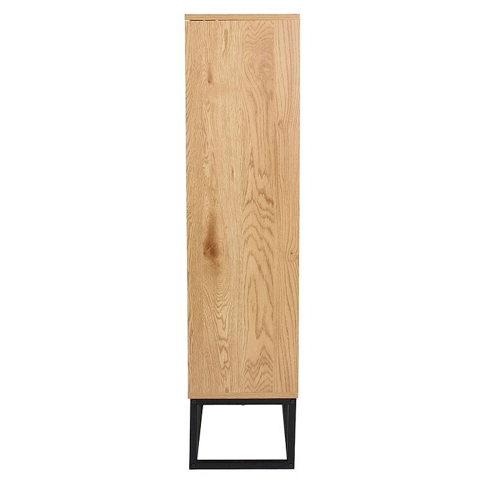 Home Deco Factory Abbot Conjunto mueble de salón (3 pzs., Marrón/Negro) | BAUHAUS