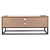 Home Deco Factory Abbot Conjunto mueble de salón (3 pzs., Marrón/Negro) | BAUHAUS