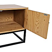 Home Deco Factory Abbot Conjunto mueble de salón (3 pzs., Marrón/Negro) | BAUHAUS