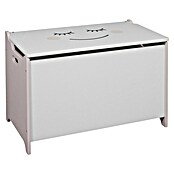 Home Deco Kids Baúl de almacenaje Luna (36,5 x 60,3 x 38 cm, MDF, Gris/Rosa) | BAUHAUS