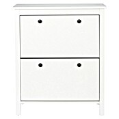 Home Deco Factory Zapatero (L x An x Al: 24,5 x 78 x 92 cm, Blanco, Número de compartimentos: 2 ud.) | BAUHAUS