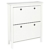 Home Deco Factory Zapatero (L x An x Al: 24,5 x 78 x 92 cm, Blanco, Número de compartimentos: 2 ud.) | BAUHAUS