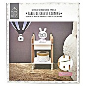 Home Deco Kids Mesita de noche Lápiz (L x An x Al: 30 x 34 x 51,5 cm, Blanco/Beige, Específico para: Niños de 3 a 5 años) | BAUHAUS