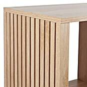 Home Deco Factory Klaus Estantería de madera (L x An x Al: 32 x 102 x 99 cm, Marrón, Diseño acanalado) | BAUHAUS