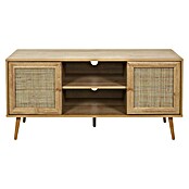 Home Deco Factory Bali Conjunto mueble de salón (3 pzs., Marrón, Con ratán trenzado) | BAUHAUS