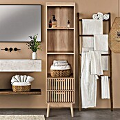 Home Deco Factory Klaus Librería (L x An x Al: 30 x 40 x 160 cm, Marrón, Diseño acanalado) | BAUHAUS